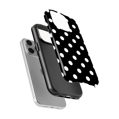 Polka Dot | Black & White Phone Case