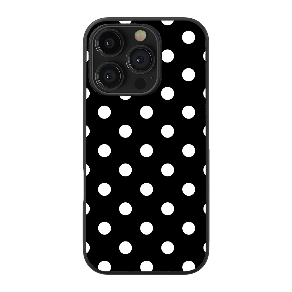 Polka Dot | Black & White Phone Case