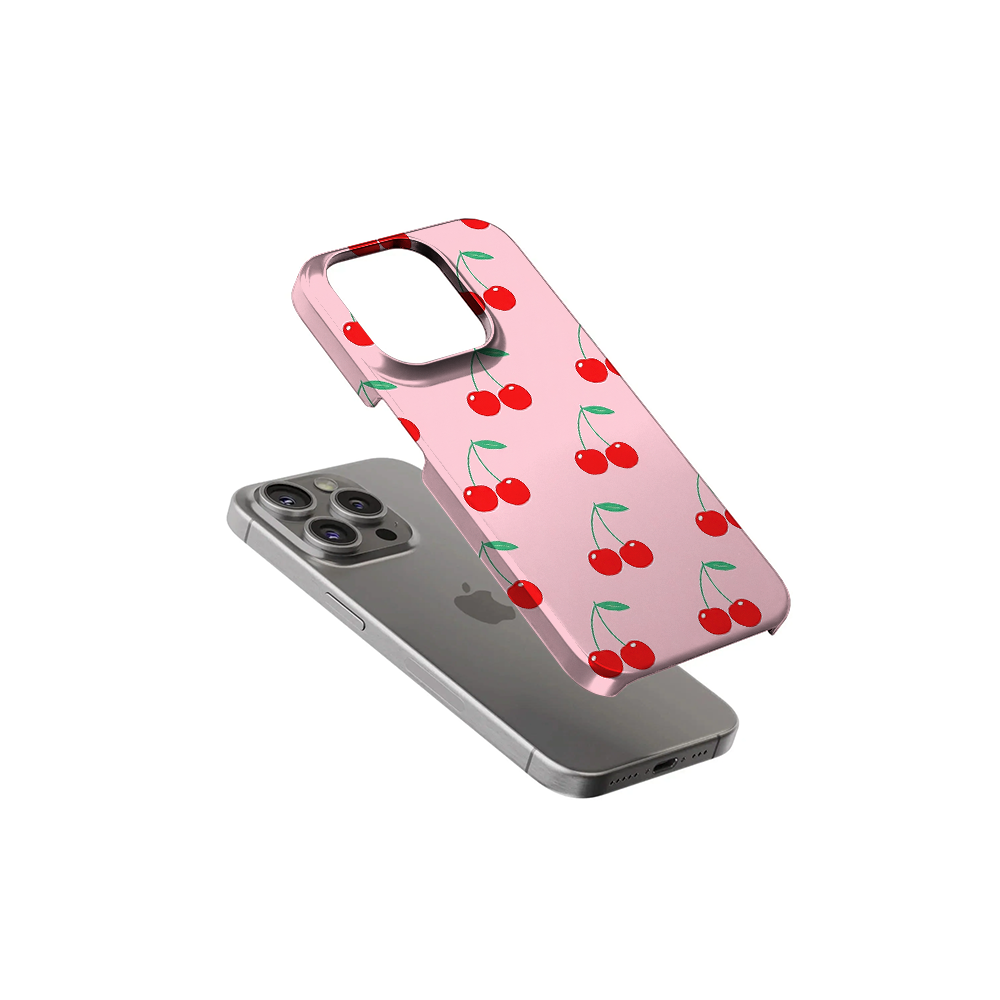 Pink Cherries Phone Case