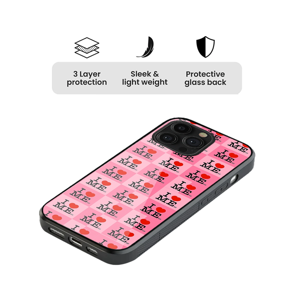 I Heart Me | Pink Phone Case