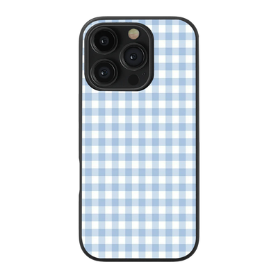 Checkered | Blue & White - IV Phone Case