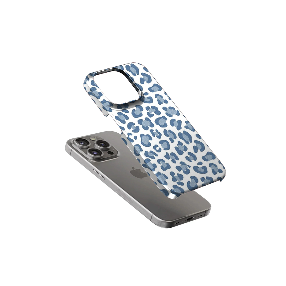 Meow | Sky Blue Phone Case