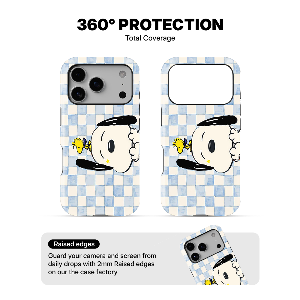 Snoopy Blue Bliss Phone Case