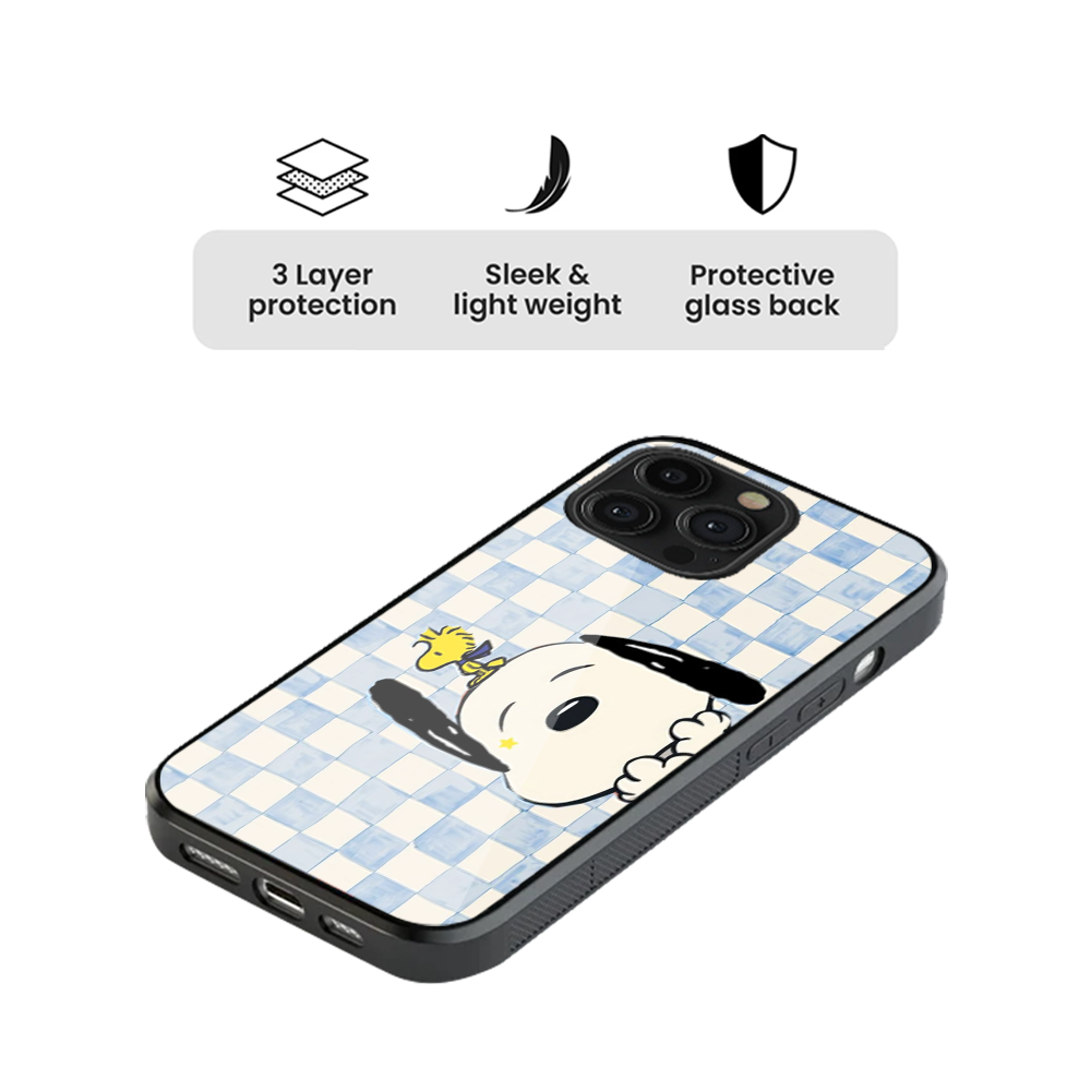 Snoopy Blue Bliss Phone Case