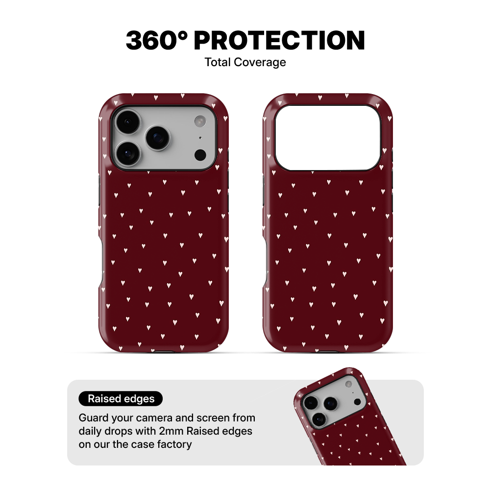 Heartfall | Crimson Phone Case
