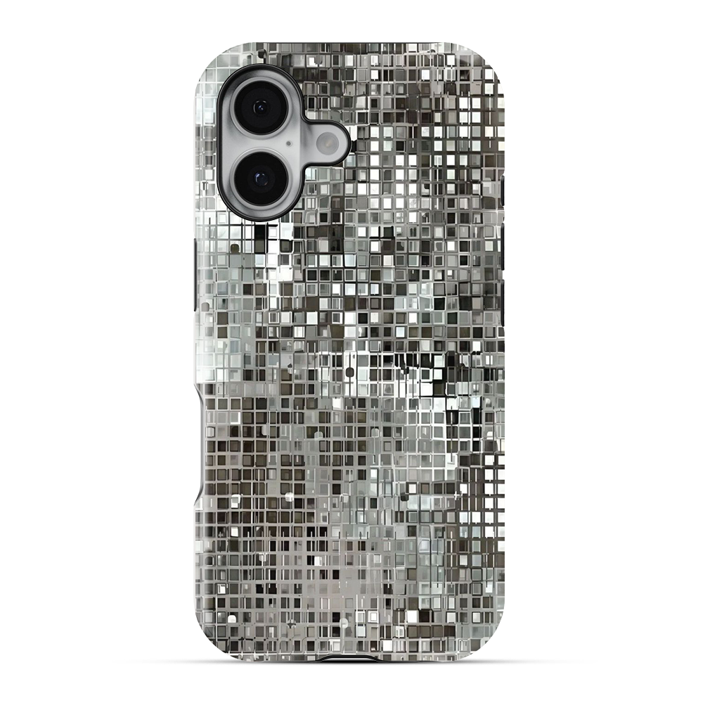 Monochrome Mosiac Phone Case