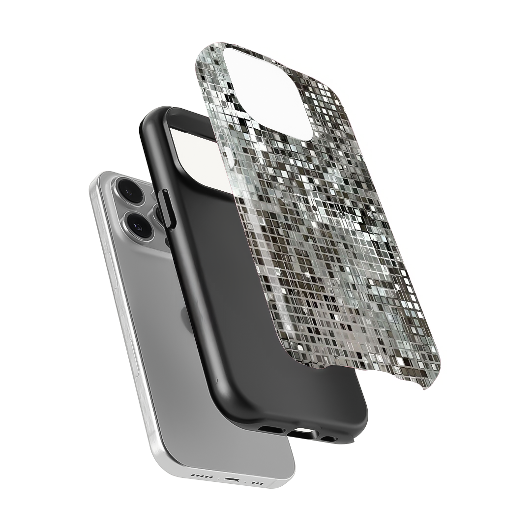 Monochrome Mosiac Phone Case