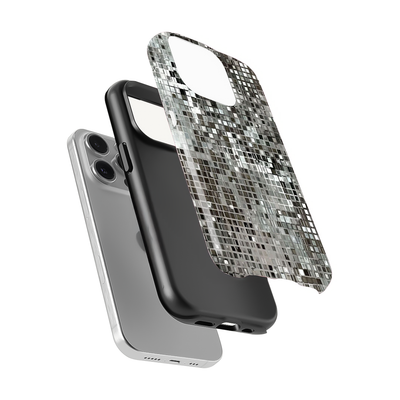 Monochrome Mosiac Phone Case