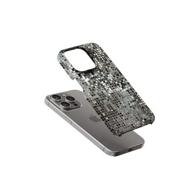 Monochrome Mosiac Phone Case
