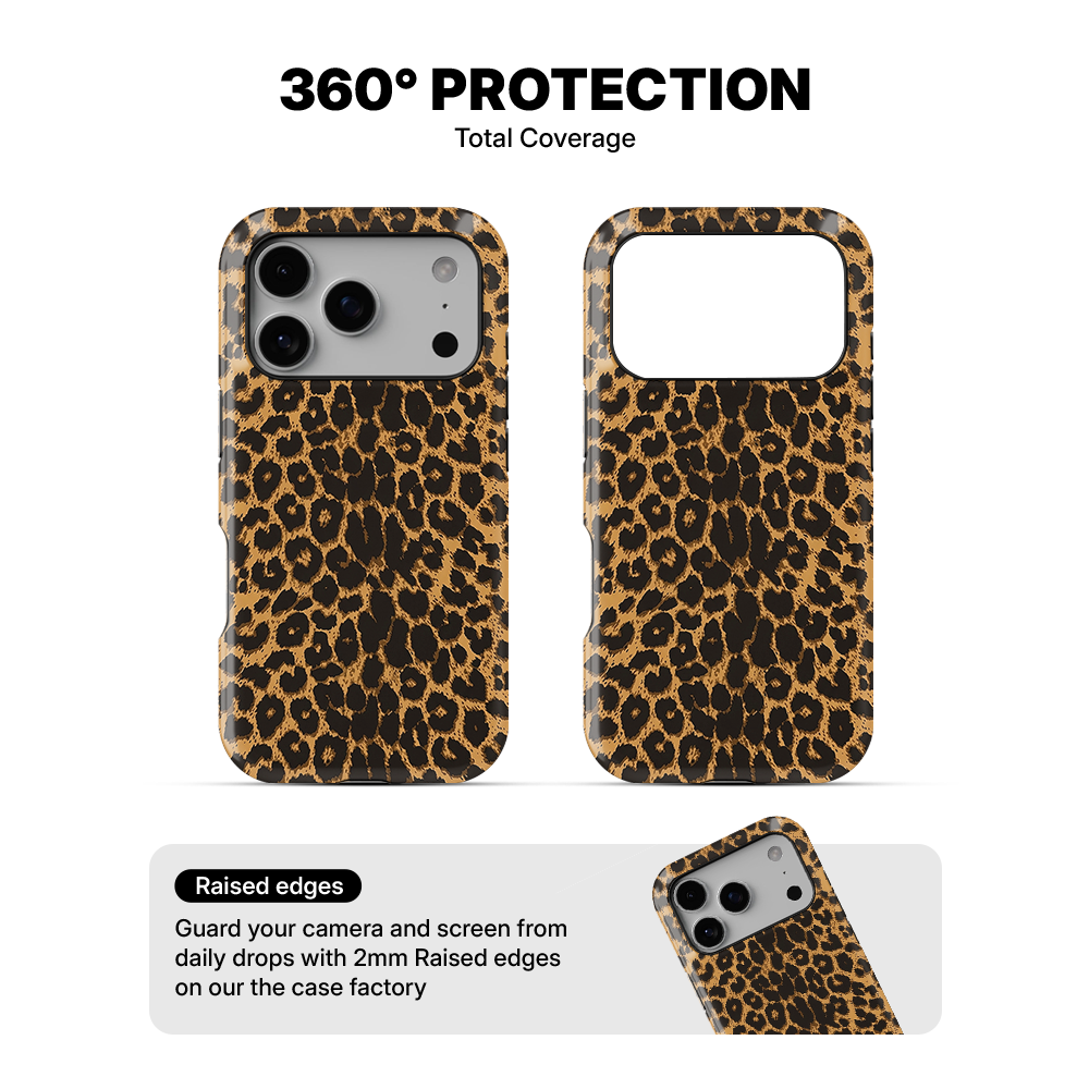 Meow | Leopard Phone Case