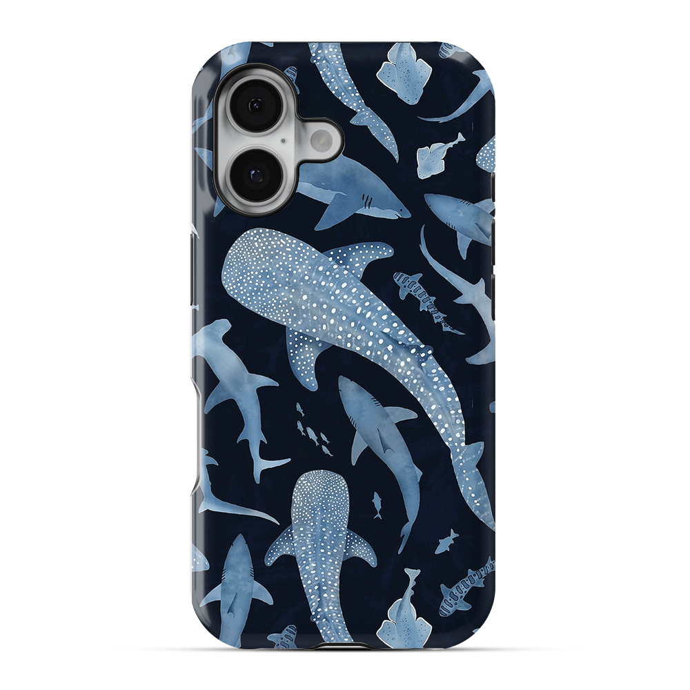 Deep Sea Blue Congregation Phone Case