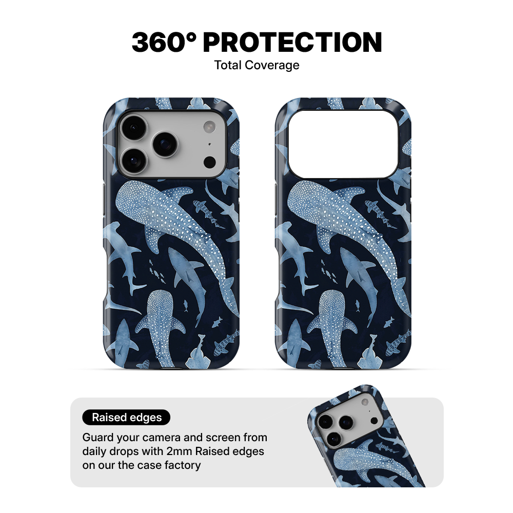 Deep Sea Blue Congregation Phone Case