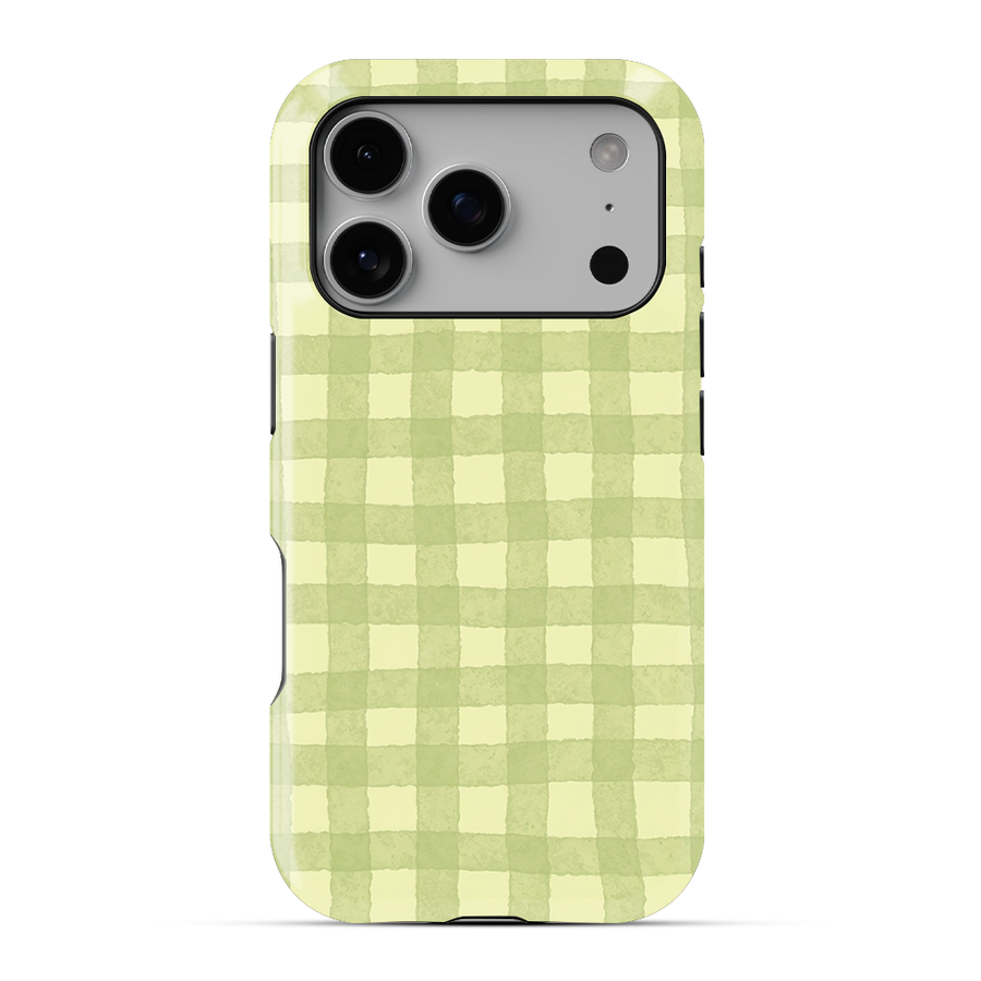 Gingham | Green Phone Case