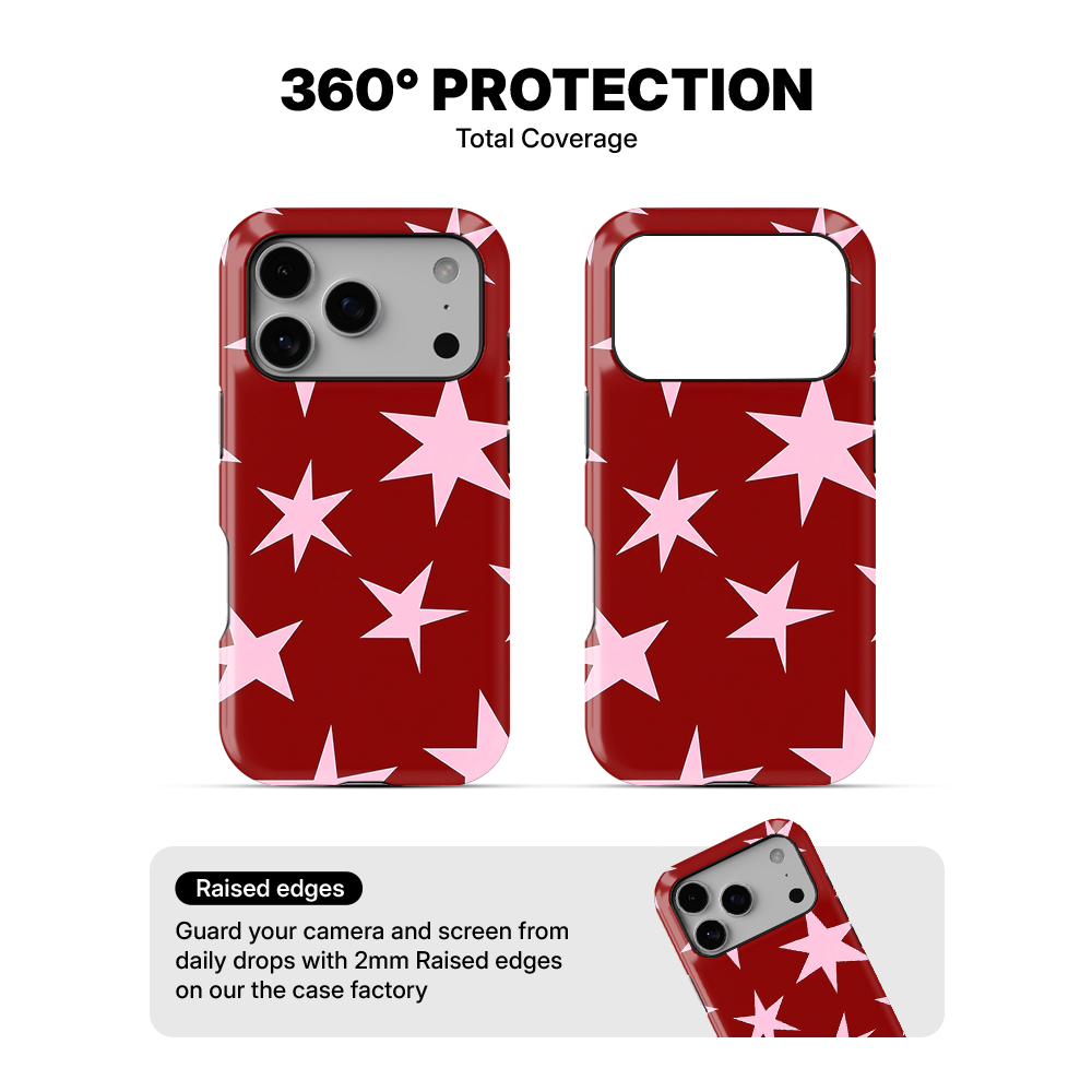 Starry | Red Phone Case