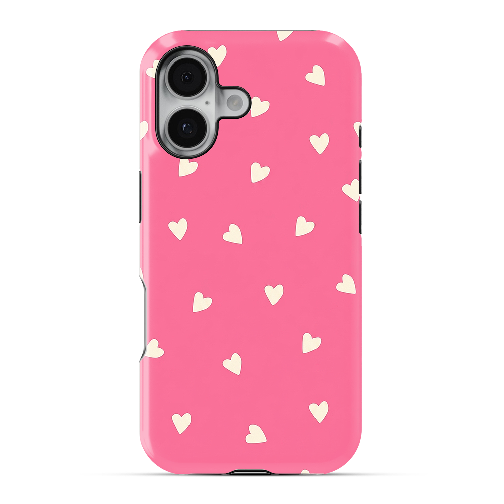 Heartfall | Pink Phone Case