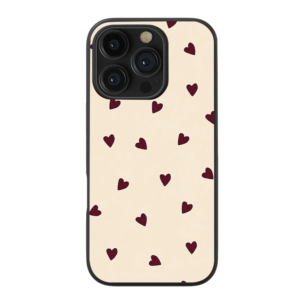 Heartfall | Beige Phone Case
