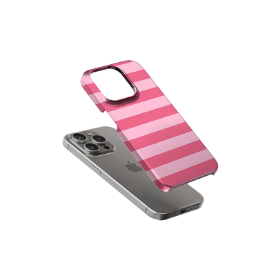 Striped | Pink & Baby Pink Phone Case