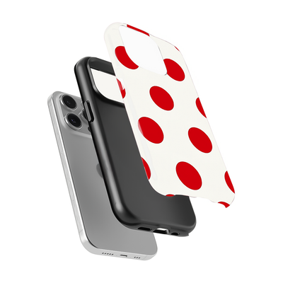 Polka Dot | Red & White Phone Case