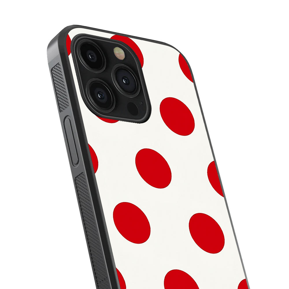 Polka Dot | Red & White Phone Case