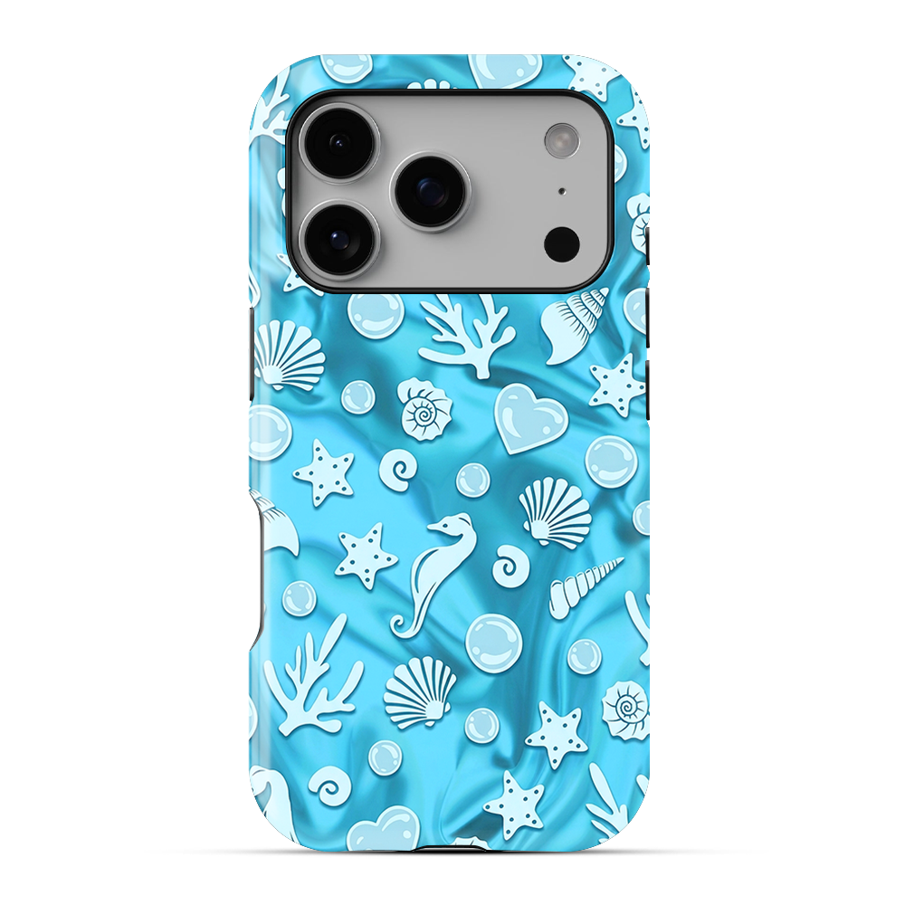 Aquamarine Holo Phone Case