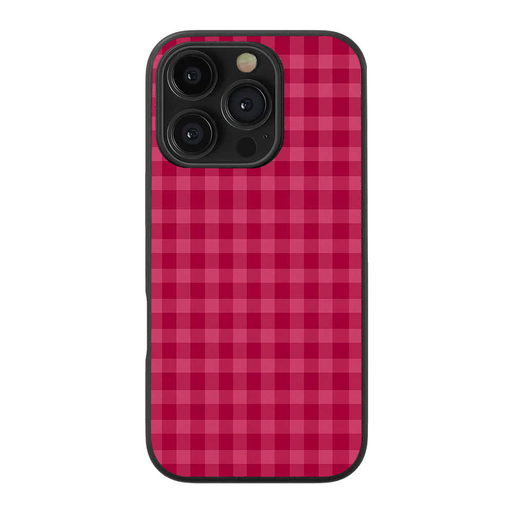 Checkered | Pink & Red Phone Case