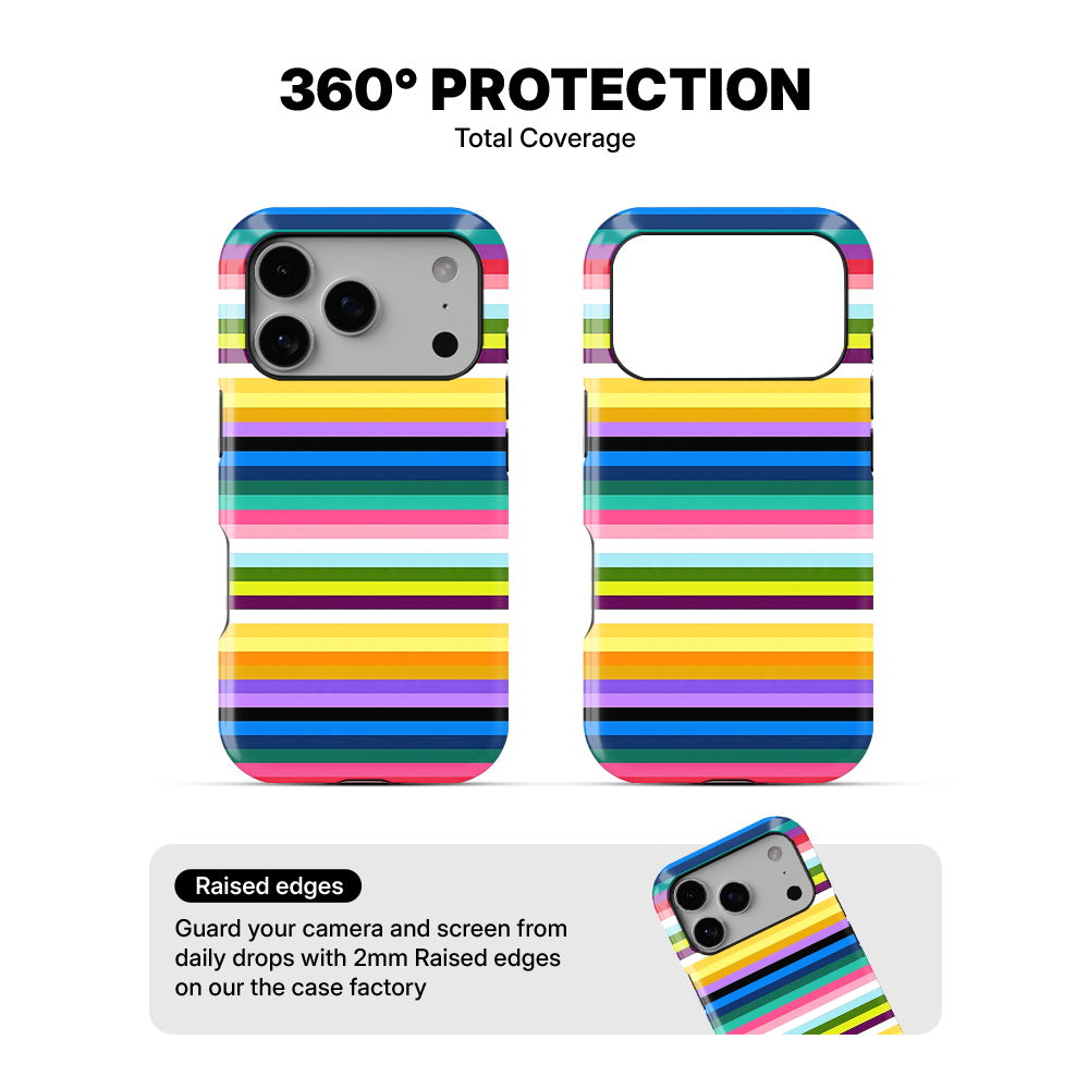 Striped | Multi-Colour II Phone Case