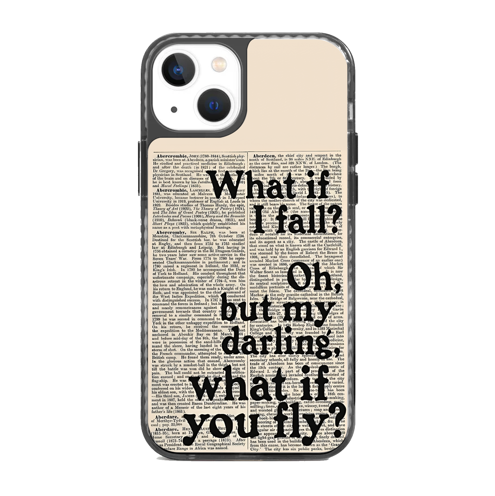 What If I Fall Stride 2.0 Phone Case