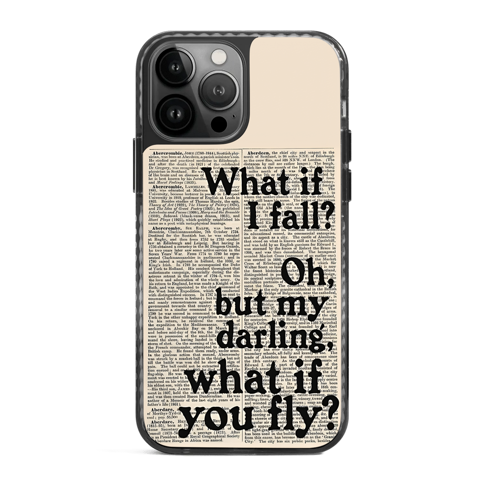 What If I Fall Stride 2.0 Phone Case