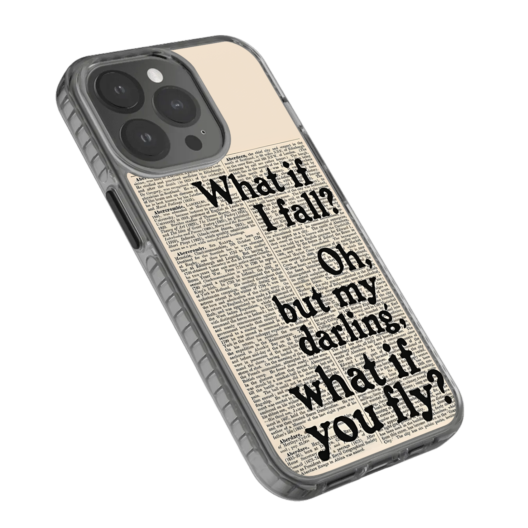 What If I Fall Stride 2.0 Phone Case