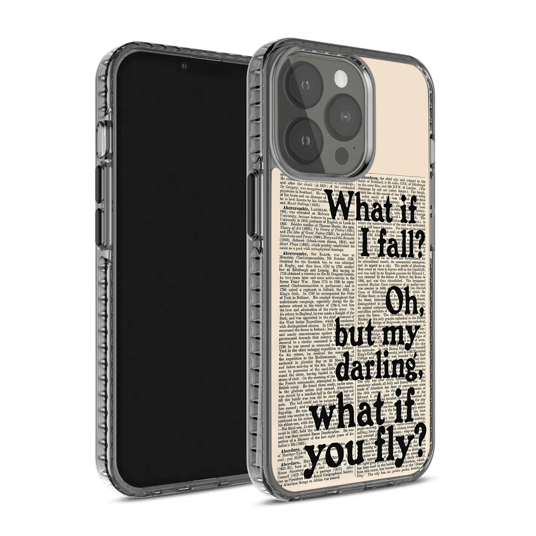 What If I Fall Stride 2.0 Phone Case