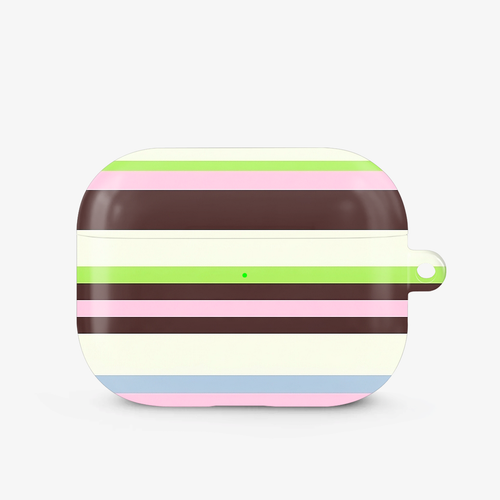 Sweet Treat Stripes Airpods Case