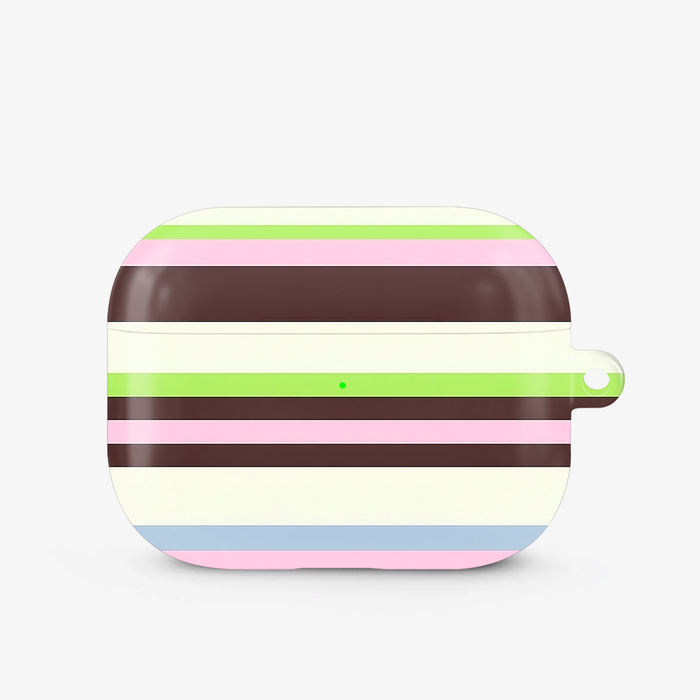 Sweet Treat Stripes Airpods Case