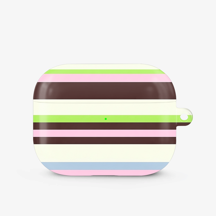 Sweet Treat Stripes Airpods Case
