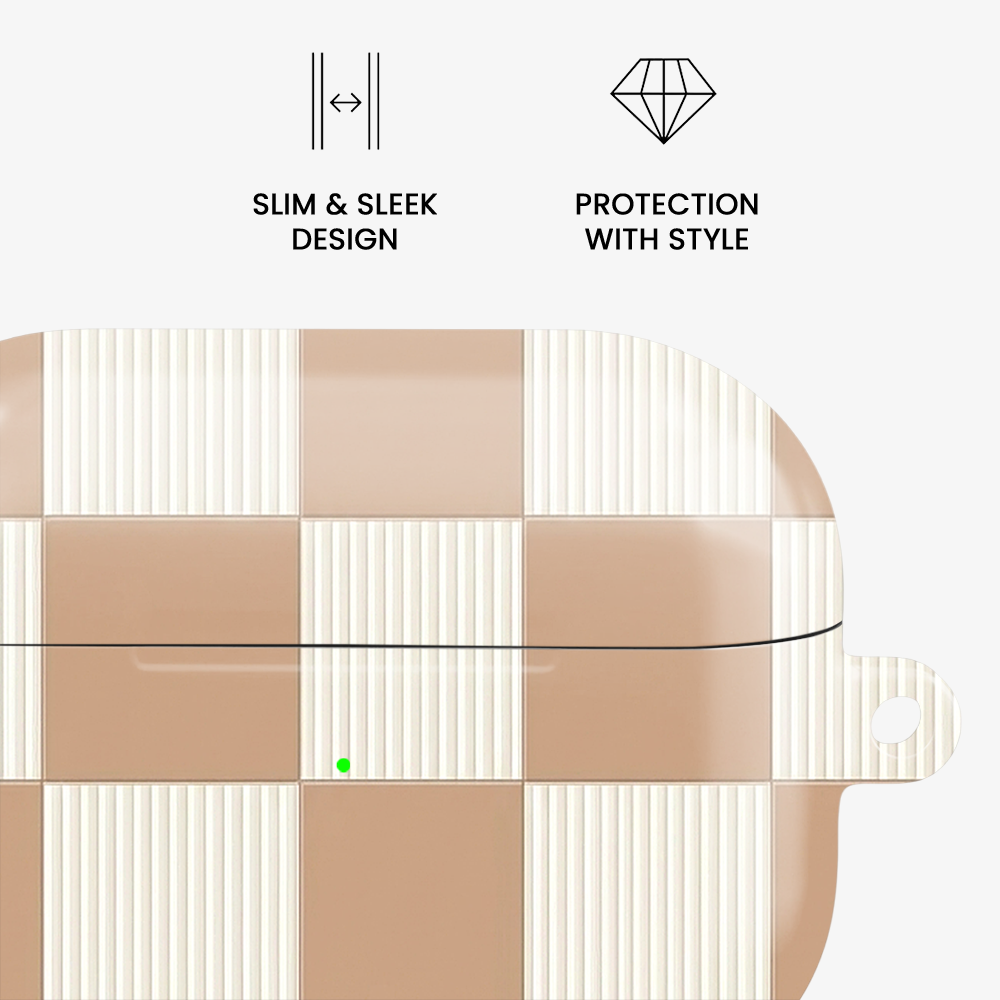 Nude Vibe Checker Airpods Case