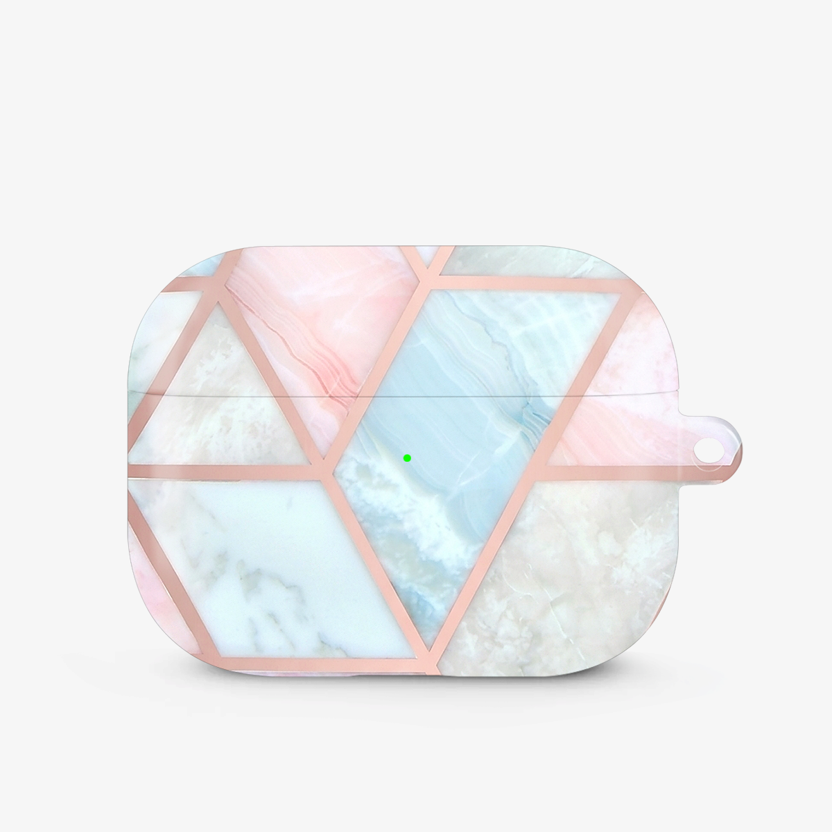 Geometric Marble Airpods Case