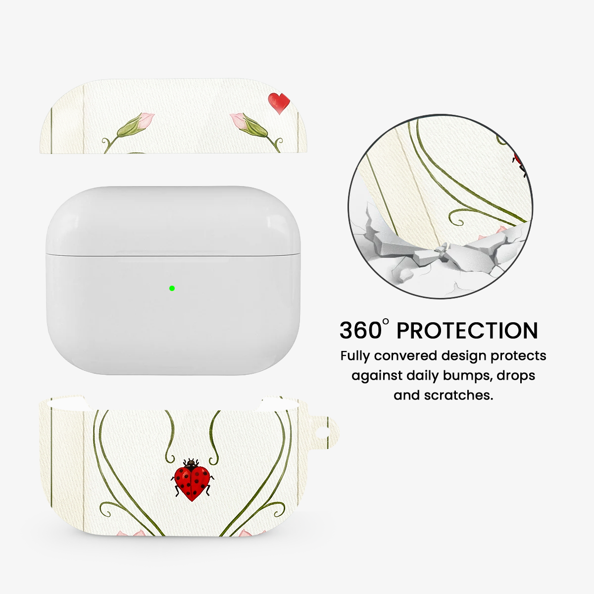 Lila Moss Airpods Case