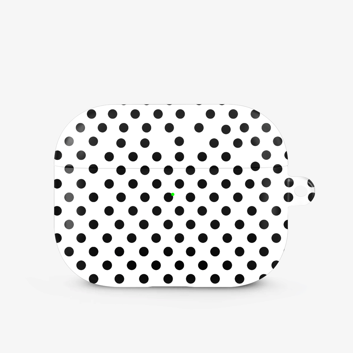 Polka Dot | White & Black I Airpods Case