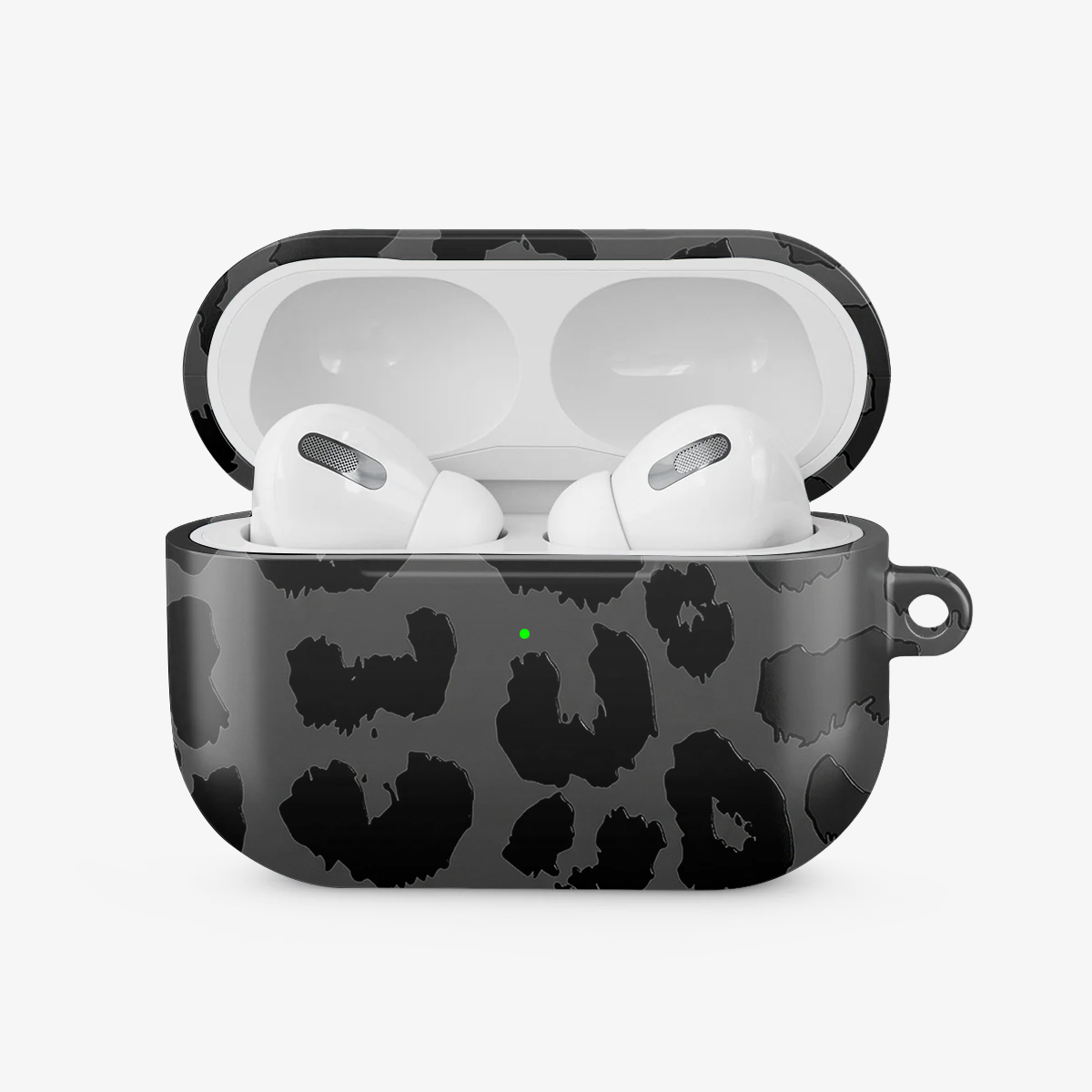 Black Leopard Airpods Case