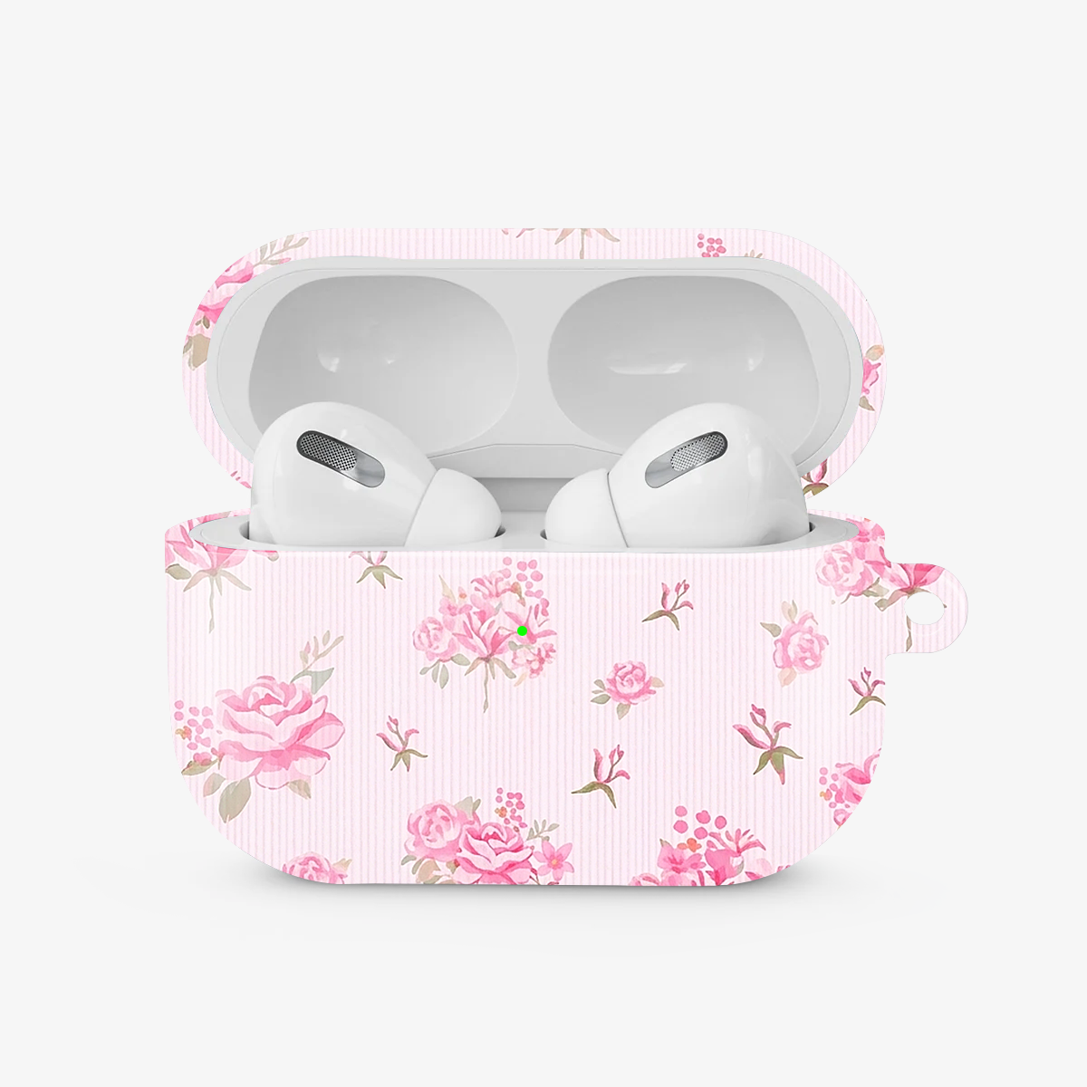Forget Me Not Floral | Pink Airpods Case