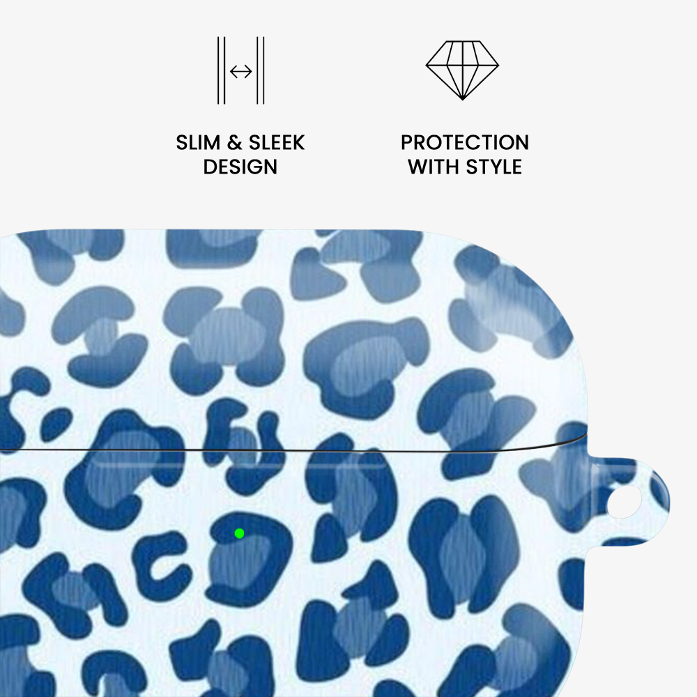 Meow | Blue Airpods Case