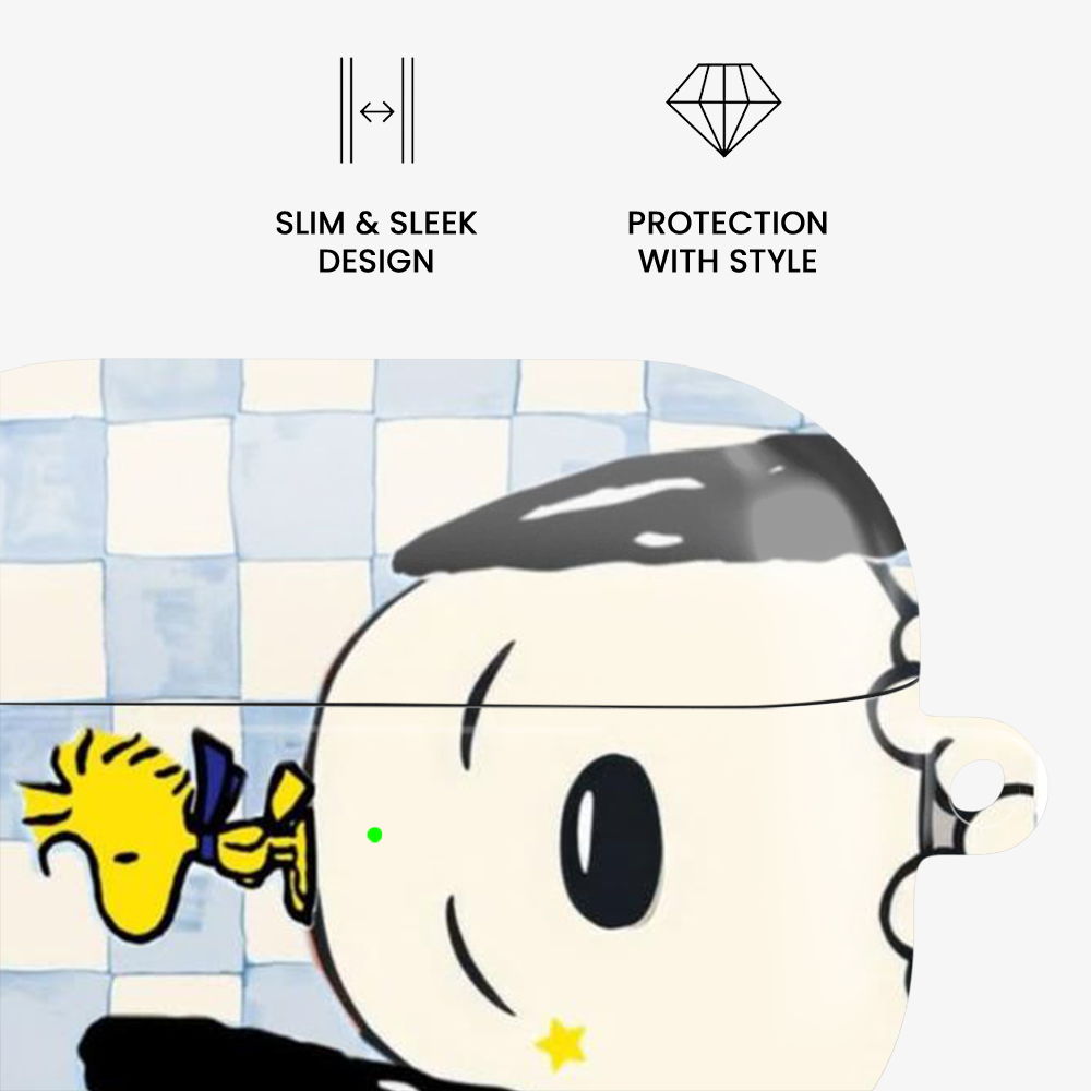 Snoopy Blue Bliss Airpods Case