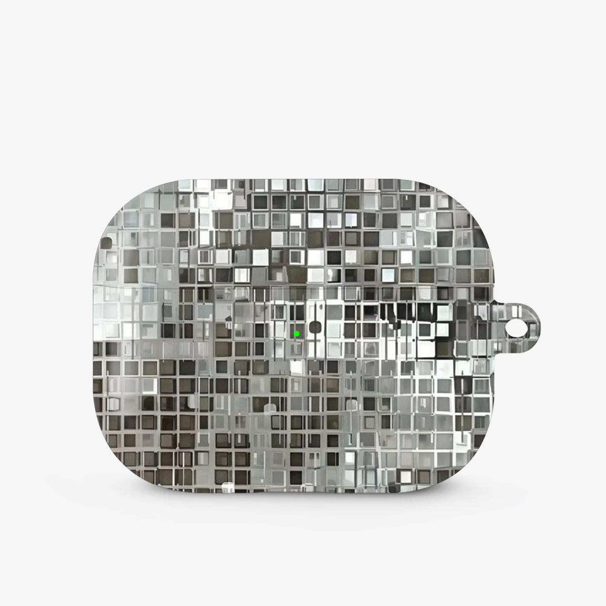 Monochrome Mosiac Airpods Case