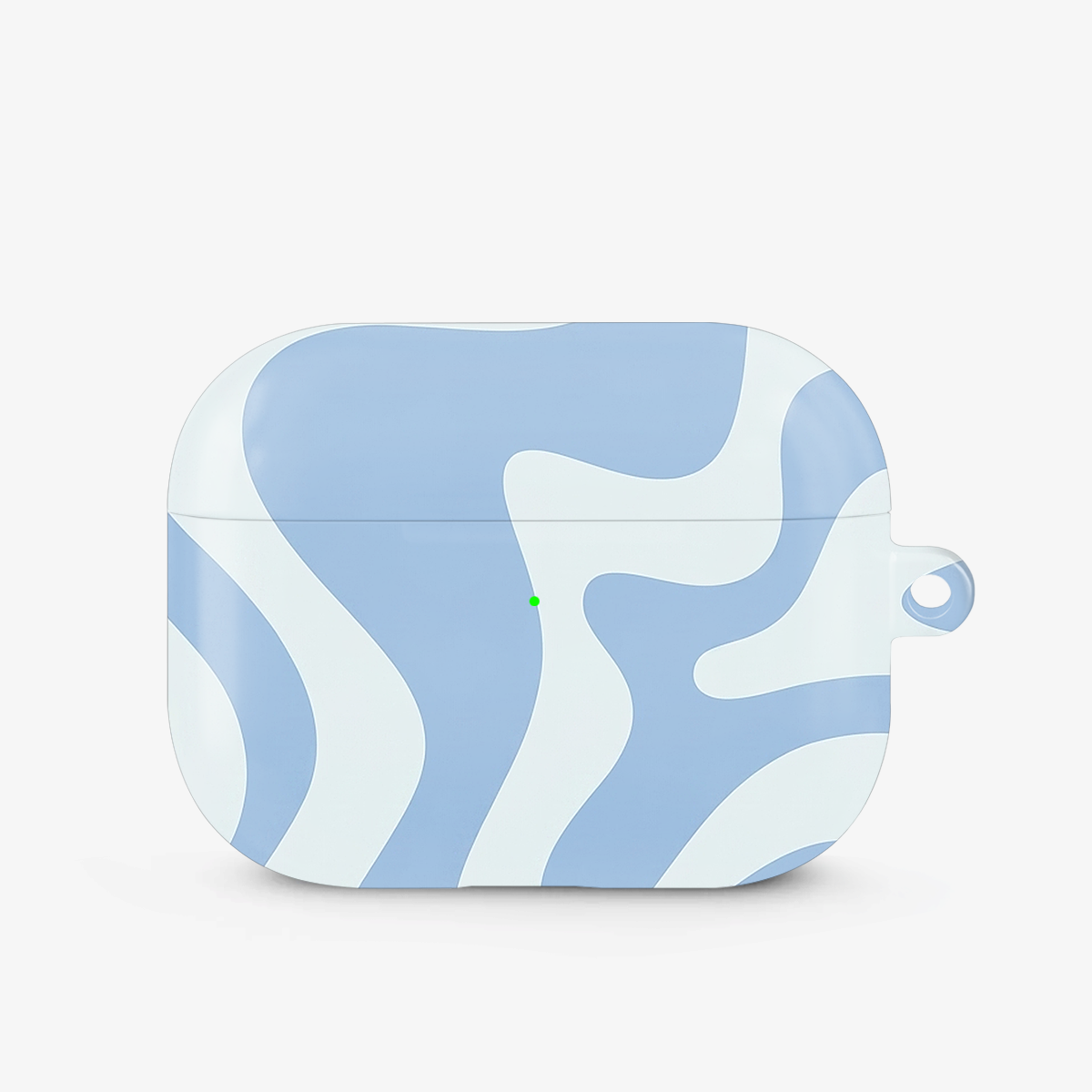 Retro Liquid Swirl | Blue Airpods Case