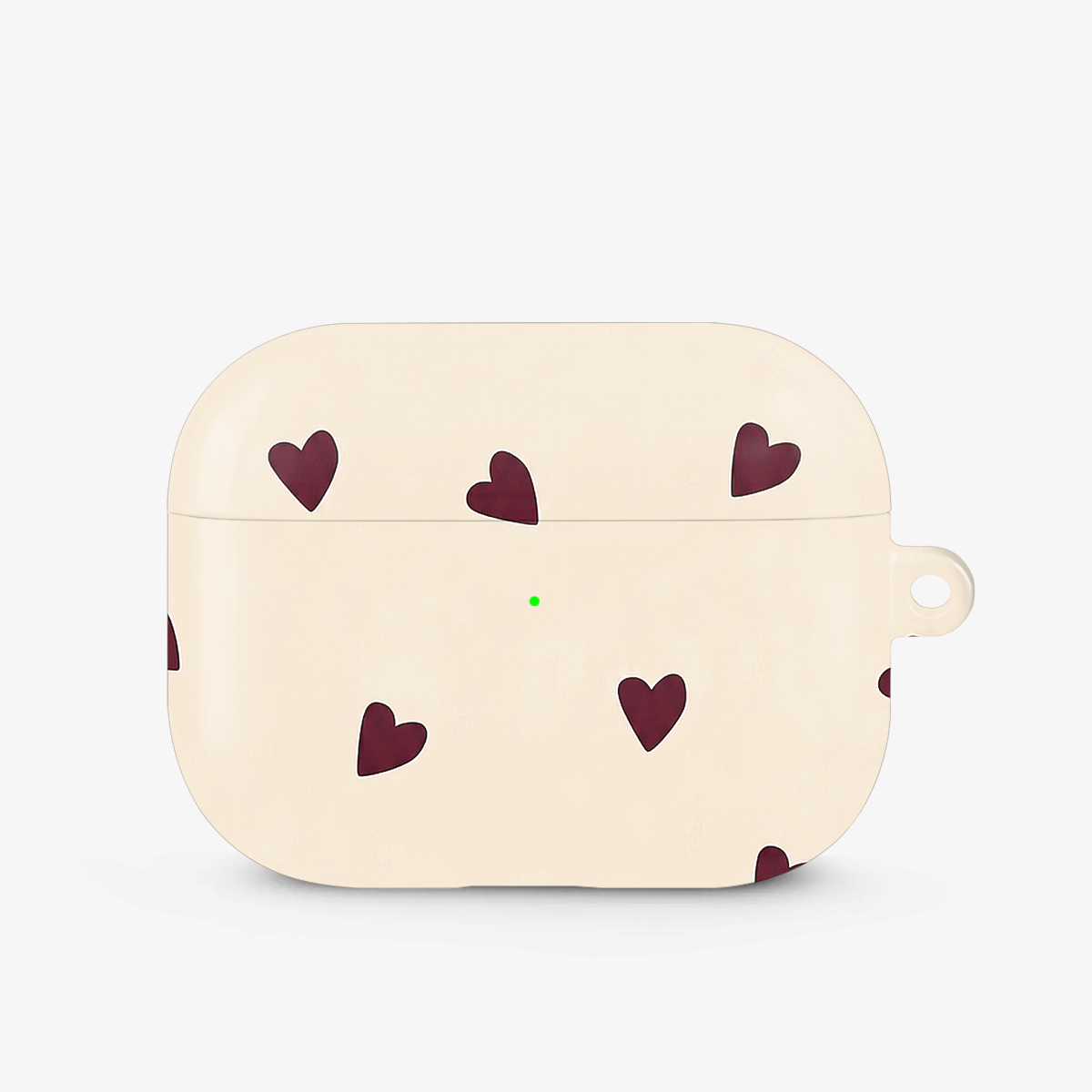 Heartfall | Beige Airpods Case