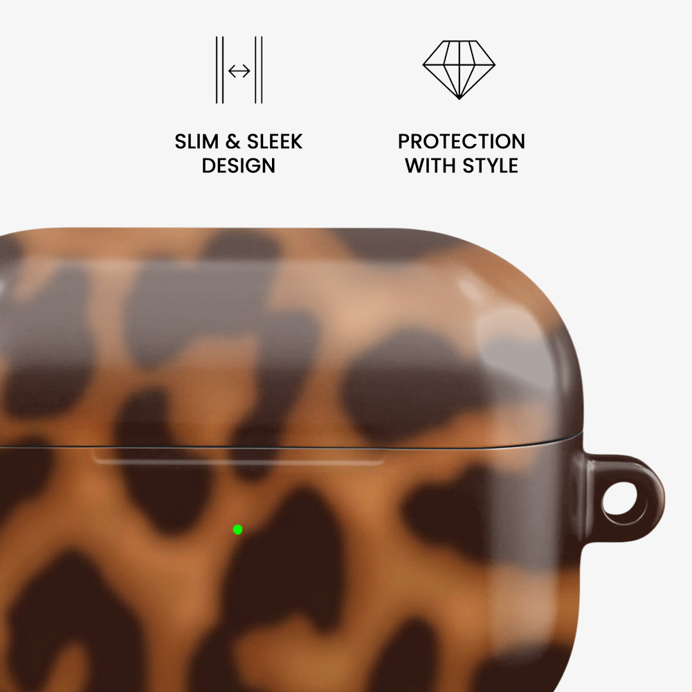 It Girl Leopard Airpods Case