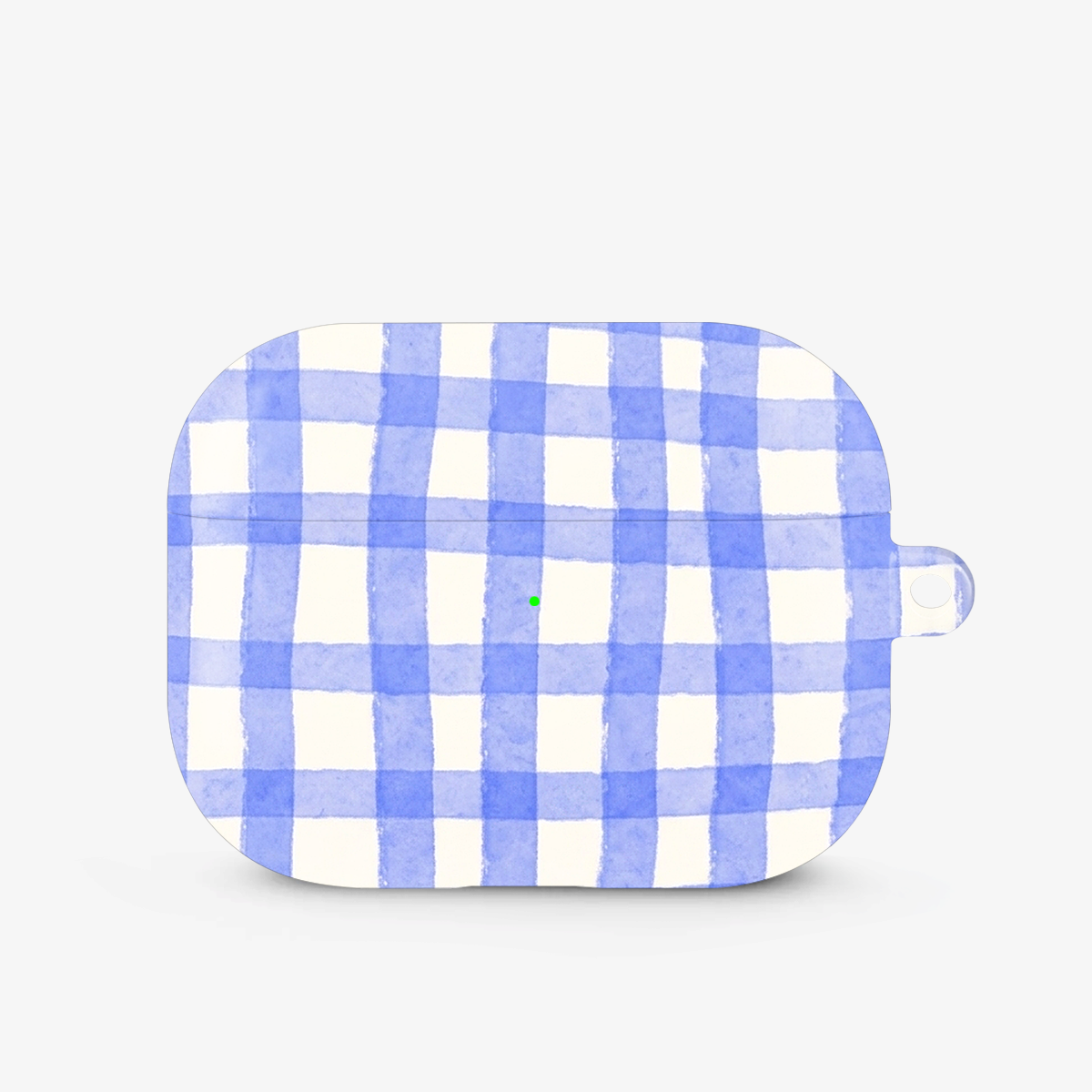 Gingham | Blue & White - III Airpods Case