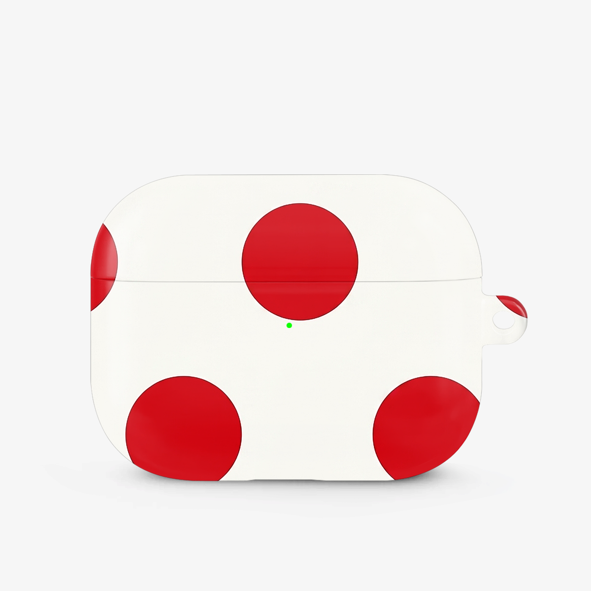 Polka Dot | Red & White Airpods Case