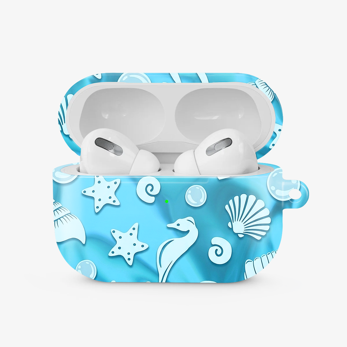 Aquamarine Holo Airpods Case