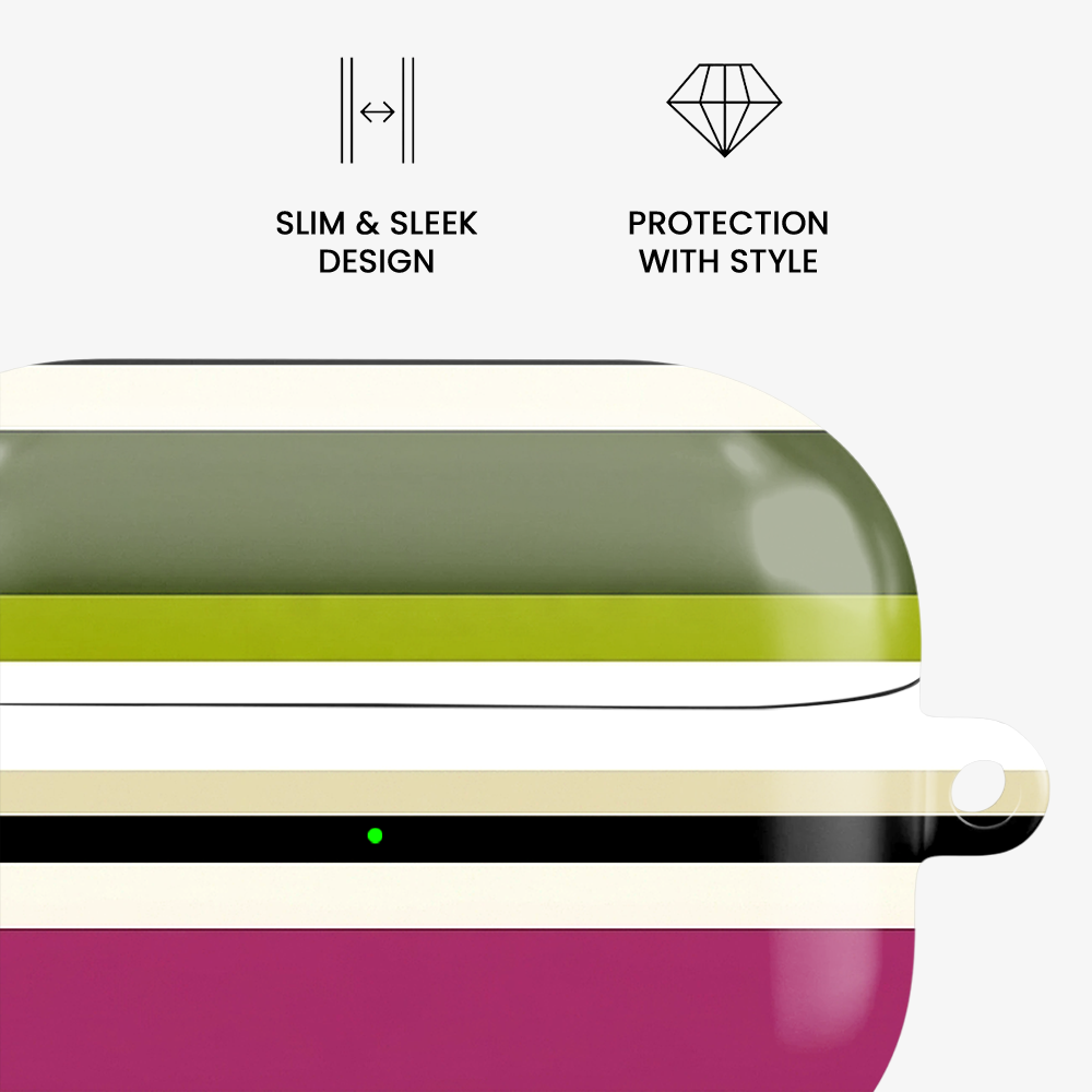 Striped | Multi-Colour I Airpods Case