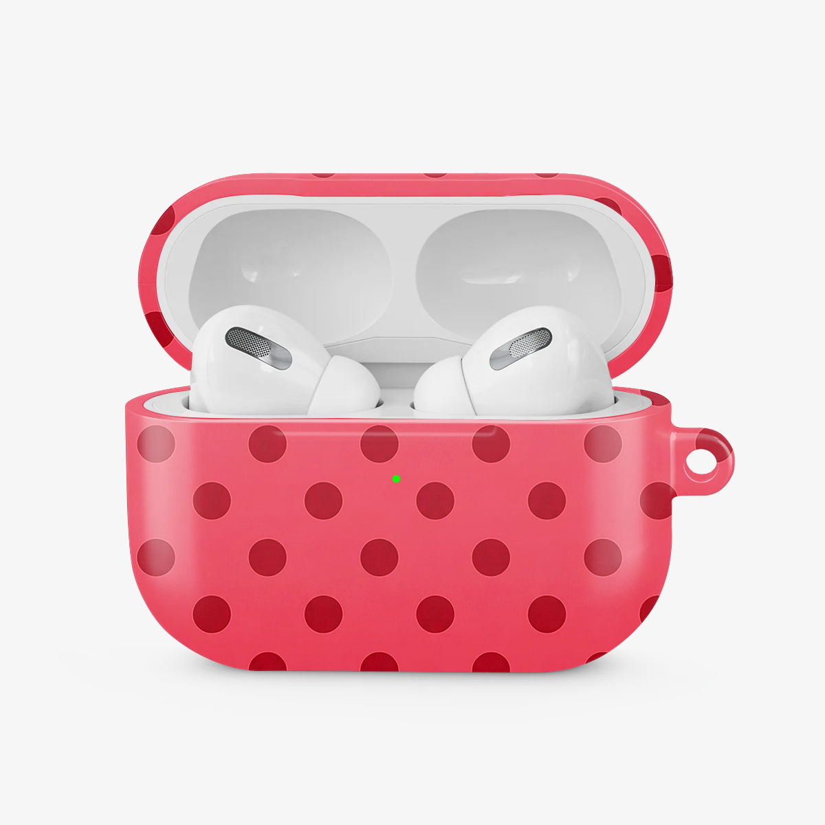 Polka Dot | Red & Pink - I Airpods Case